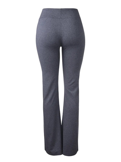 LADIES YOGA PANTS WITH 2 INCH WAISTBAND (SIZES FROM SMALL UP TO XL)