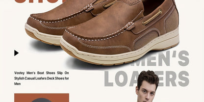 Men's Loafers & Slip-Ons - Breathable Mesh & Non-Slip Sole 703077