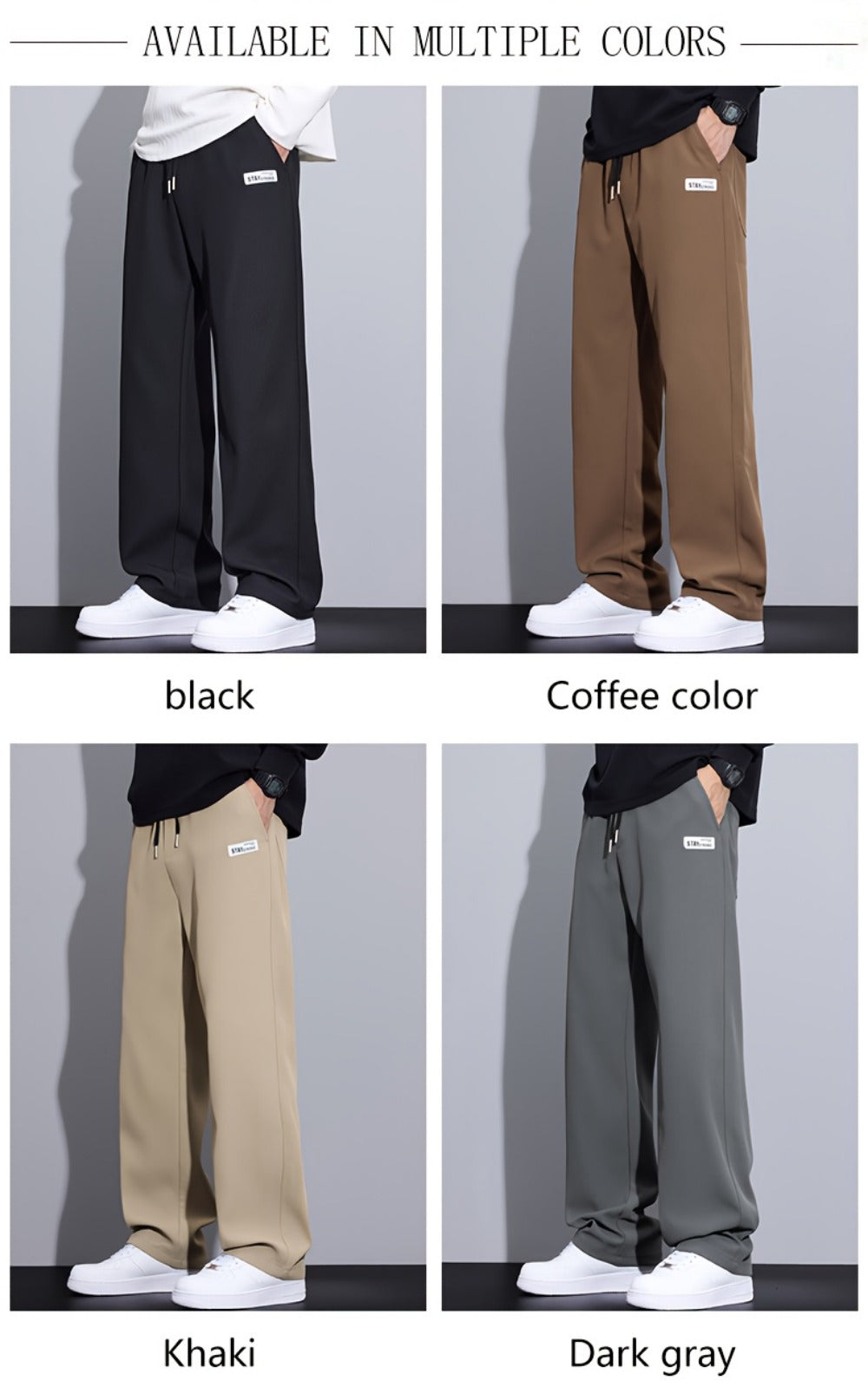 Men's Casual Pants - Stretch