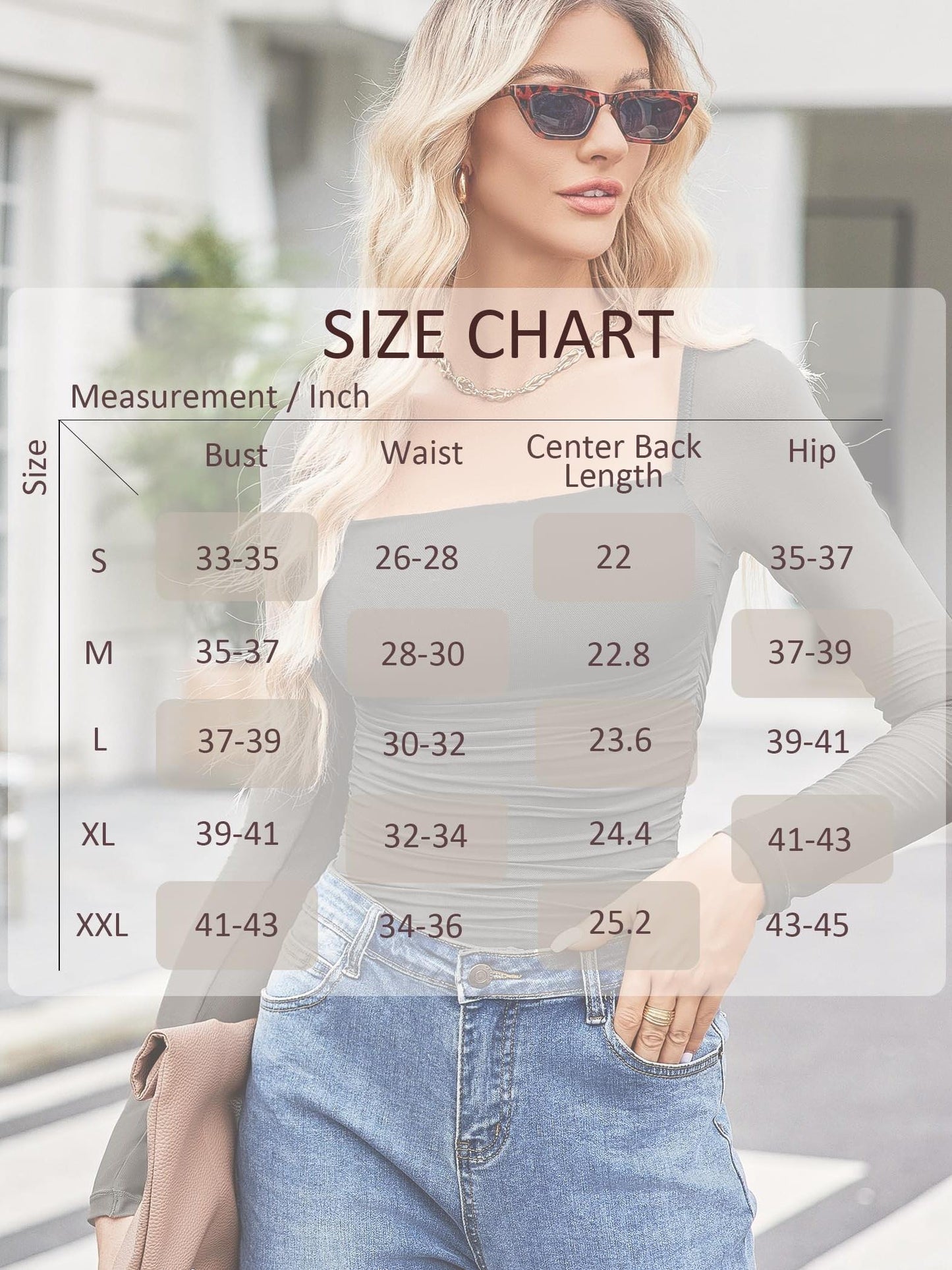 Women'S Square Neck Mesh Long Sleeve Bodysuit Shirts Ruched Body Suit Sexy Sheer Tops Date Night Outfit
