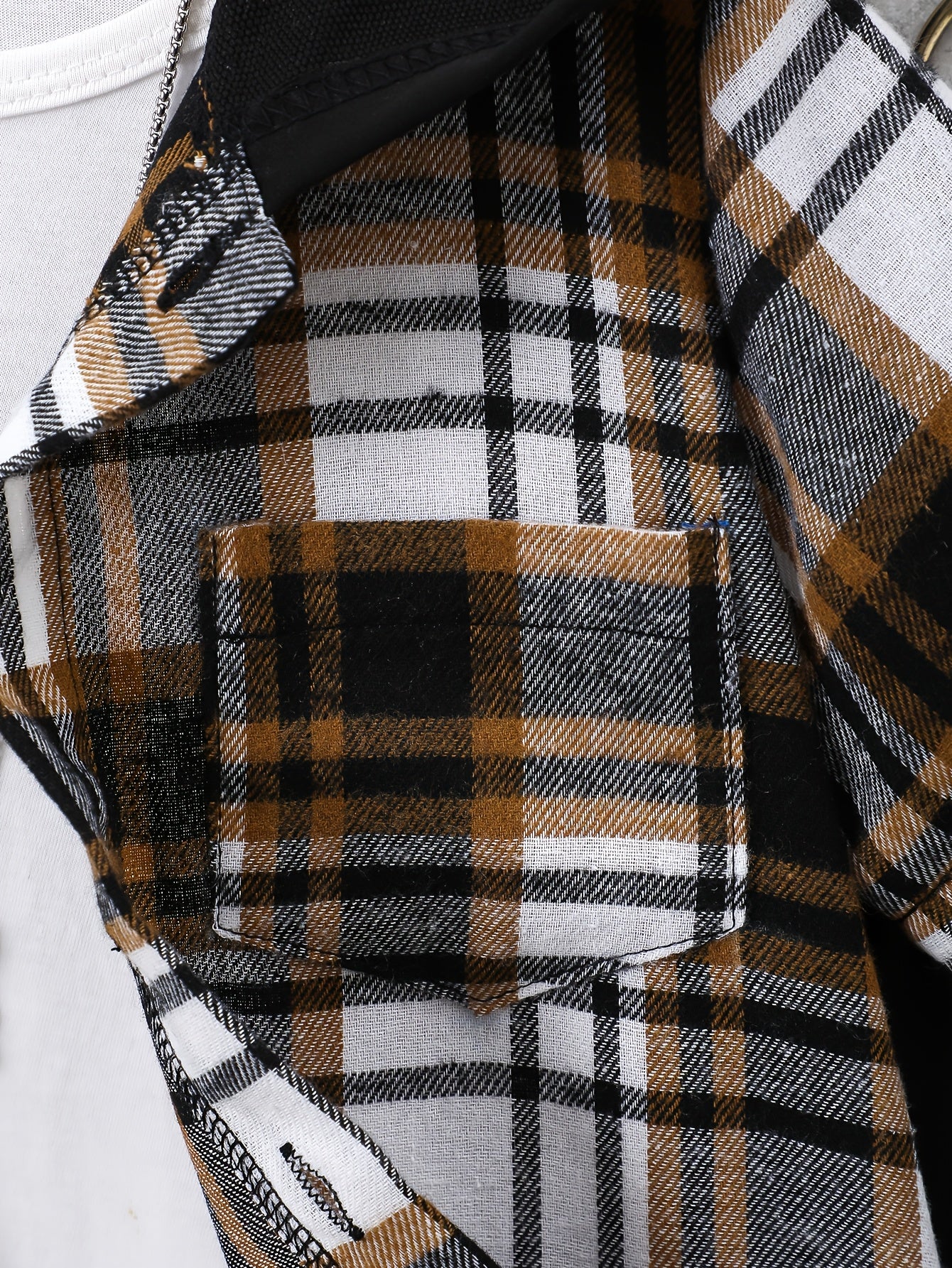 2pcs, Children's Short-sleeved Plaid Shirt Shorts Hooded Top Cardigan Fashion Casual Children's Shorts Set, Perfect for Outdoor
