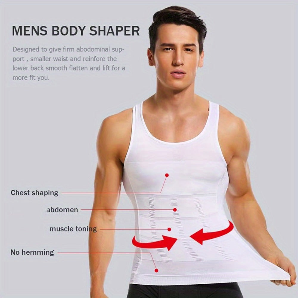 Men's Seamless Tank Top - Regular Fit