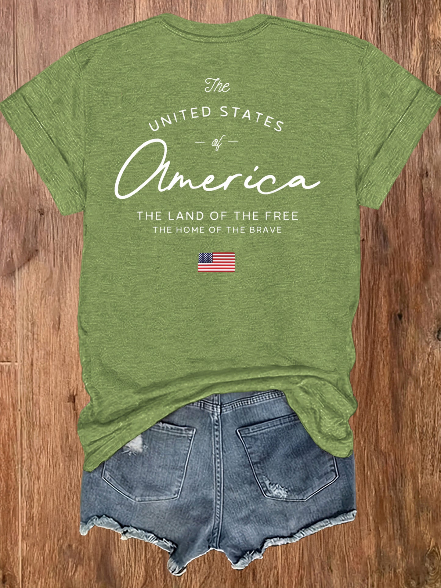 Women' US Flag T-Shirt with 1776 Design & American Symbols - Breathable Short Sleeve Top, Casual Streetwear Blouse-Compatible for - Wear Suitable for Fall Outfits, 4th of, Casual Attire, Machine Washable Non-