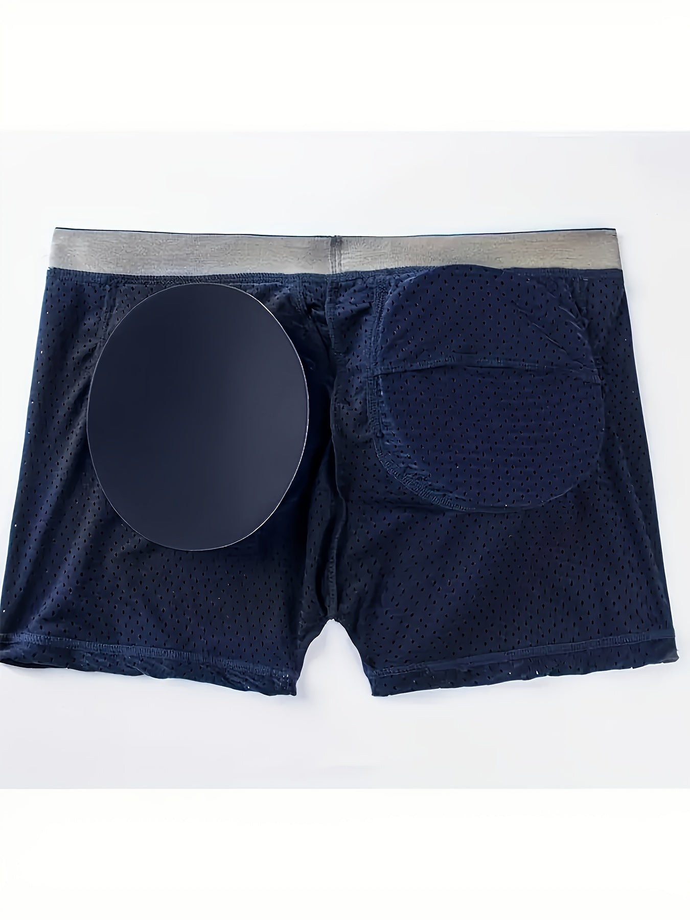 New Men'S Boxers Featuring Butt Pads, Made from Breathable Mesh, Designed for Comfort And Elasticity, Perfect for Lounging at for home