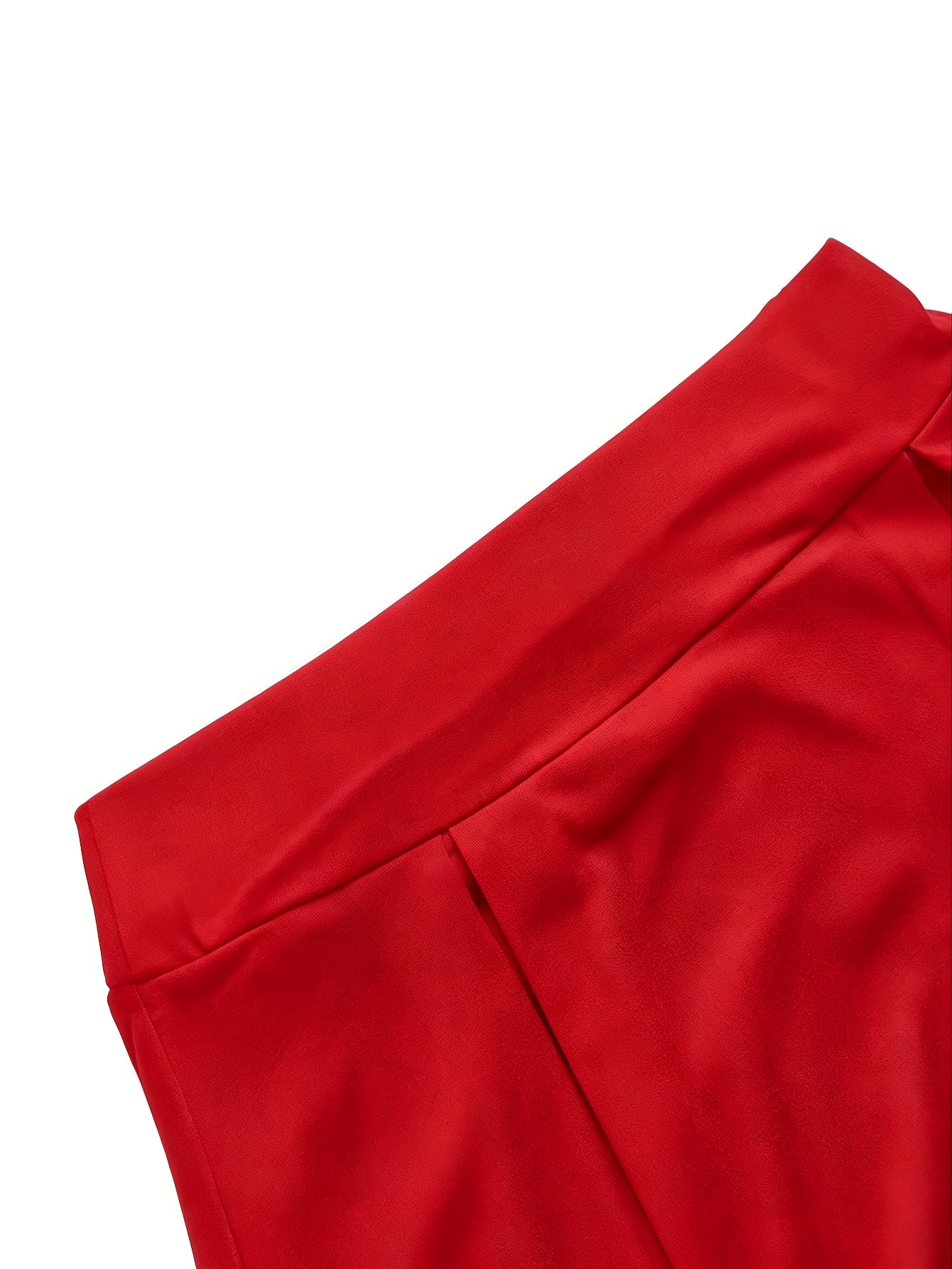 Women's Black Polyester High-Waist Shorts - product view 39