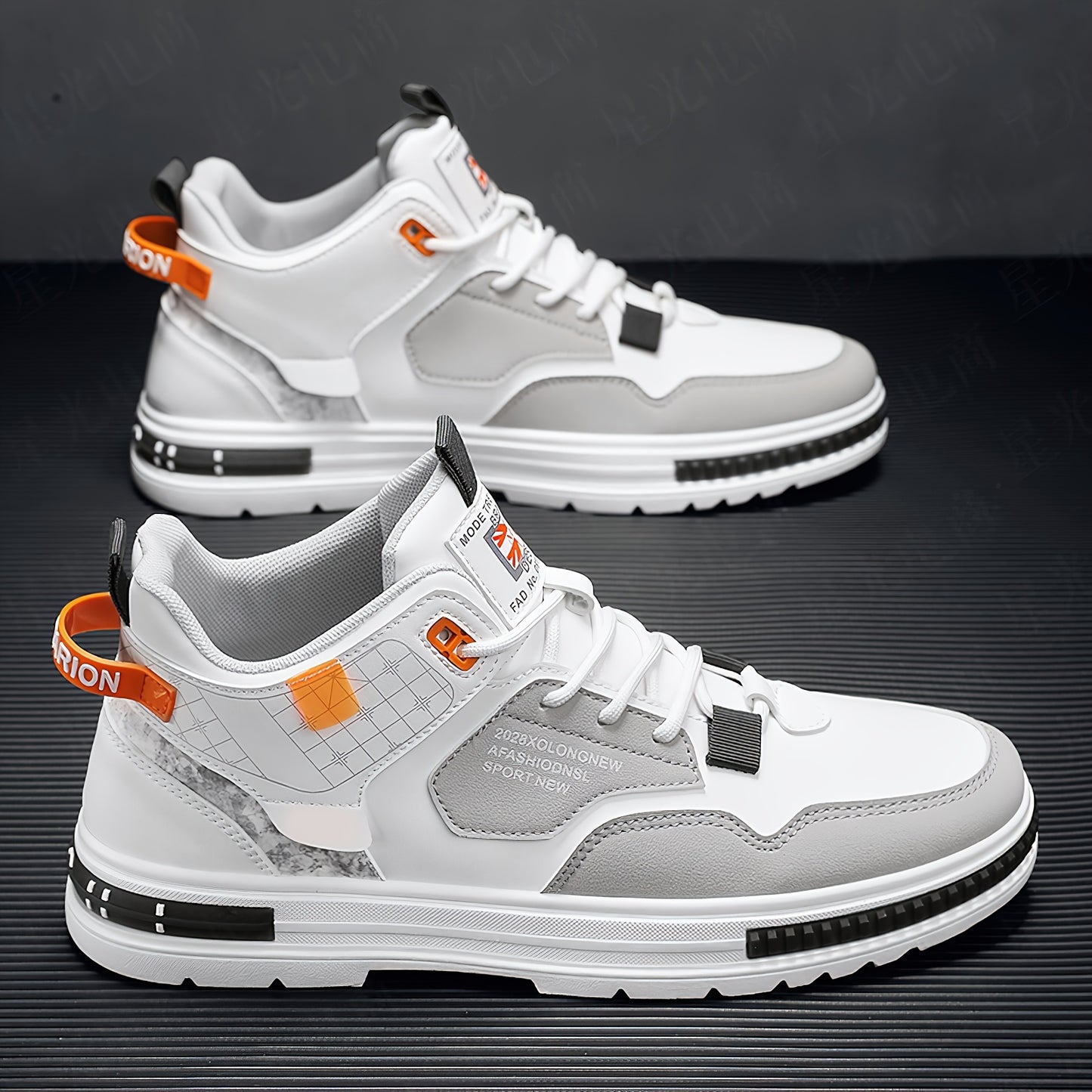Men's shoes new British style fashion sports shoes thick soles all lightweight work shoes non-slip wear-resistant men's casual shoes