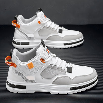 Men's shoes new British style fashion sports shoes thick soles all lightweight work shoes non-slip wear-resistant men's casual shoes