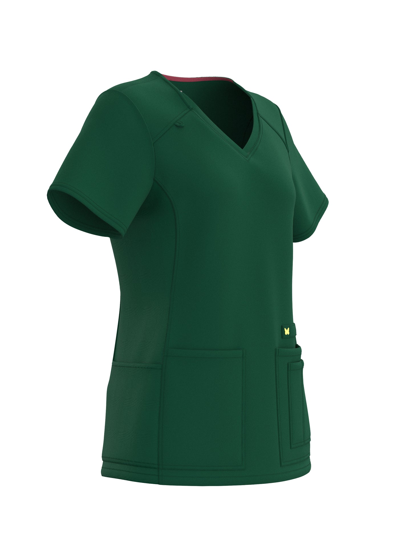 PandaFlex 4 Way Stretch Women Scrub Set Modern Fit V-Neck Top & Multi Pocket Pants 3371