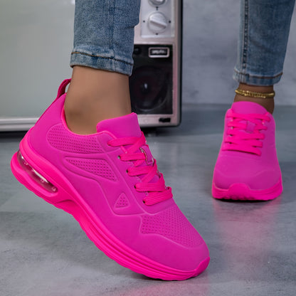2025 New SPRING Outdoor Sports Shoes: Women'S Thick-soled Height-increasing Shoes, Women'S Autumn : Breathable Mesh Shoes, Air-cushioned Shoes, Lightweight And Shock-absorbing Soft-soled Running Shoes, Women'S Skipping Rope Shoes, Outdoor