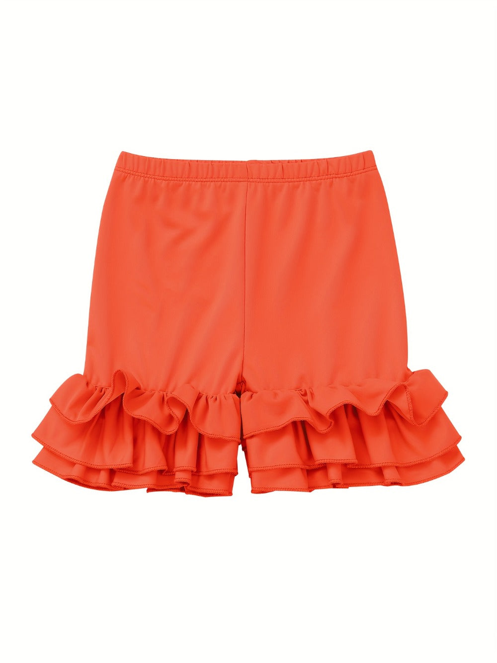 Girls' Solid Color Shorts - Summer 9189