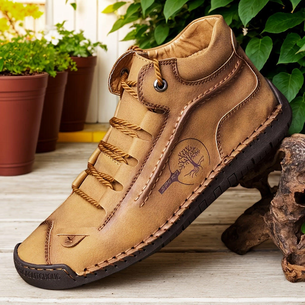 Ladies Handmade Seamless Slip-On Loafers with Fashionable Zipper Ankle Boots, Women Shoes, Sneakers