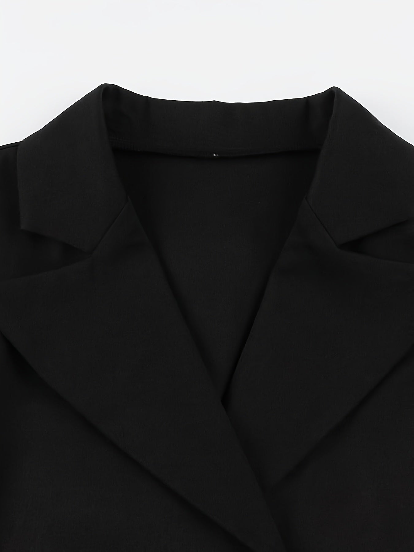 Women's Black Lace Ruffle Dress - product view 11