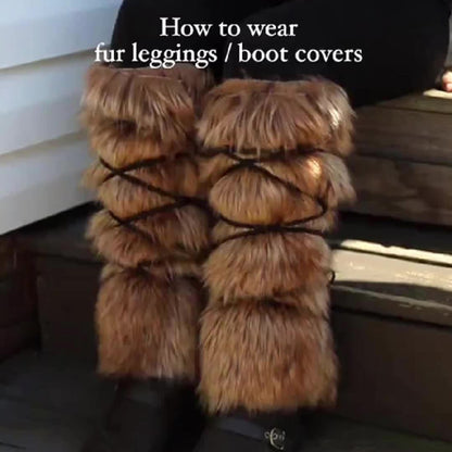 1 Pair Viking Faux Leggings, Boot Cover Leg Warmers, Halloween Costume Additions, Medieval LARP Renaissance Cosplay Props, Ideal Choice for Gifts
