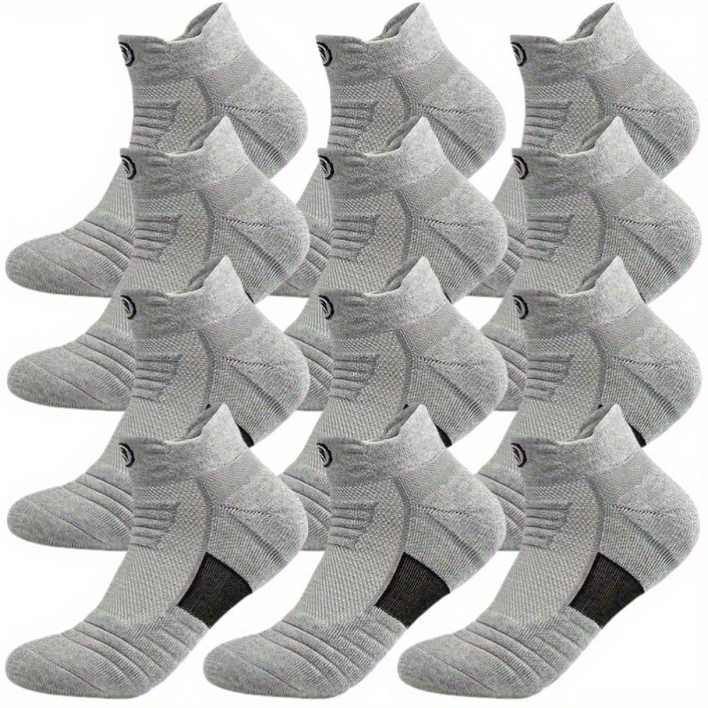 Men's Athletic Socks - 12-Pair Pack