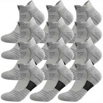 Men's Athletic Socks - 12-Pair Pack