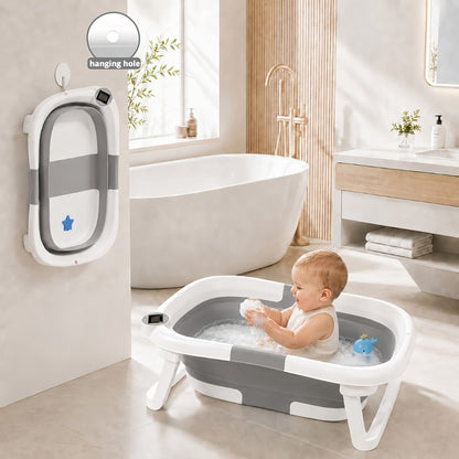Baby Bathtub - Portable Foldable Travel Soft 2917