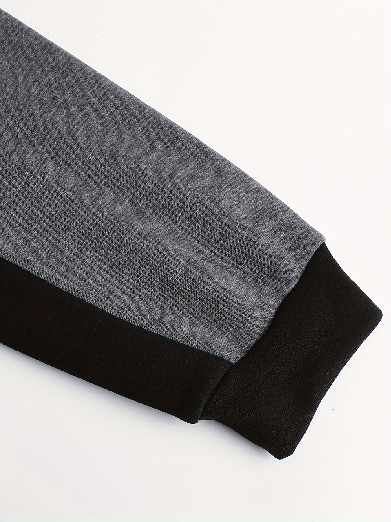 Men's Dark Gray Polyester Jacket - product view 16