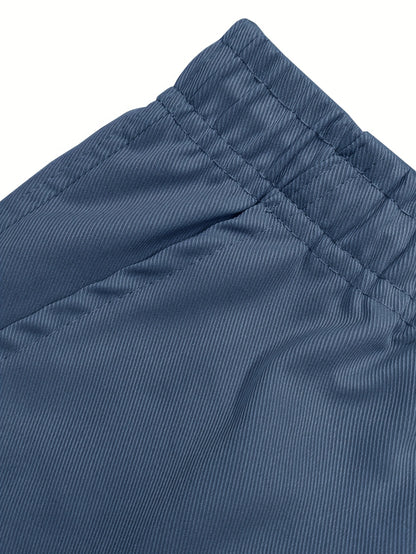 Men's Black Polyester Cargo Shorts - product view 14