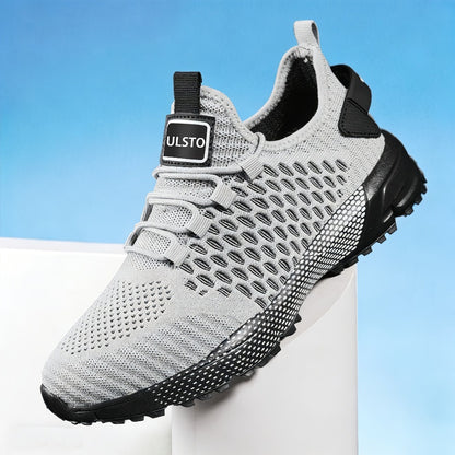 Men's Running Shoes - Cushioned Comfort & Lace-Up 916261