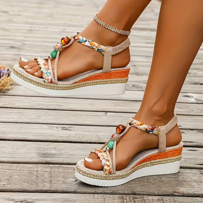 Women's Platform Sandals – Slip-On for Beach & Water