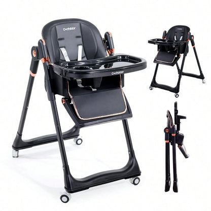Baby High Chair - Foldable Adjustable Cochildor 3-in-1