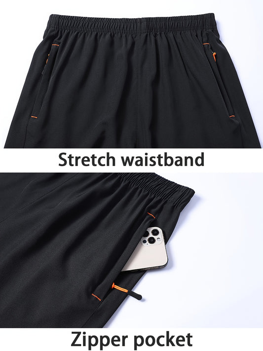 5pcs Athletic Shorts, Quick Dry Workout Gym Shorts with Zipper Pockets & Reflective Strips, Lightweight Breathable Running Shorts for, Casual Activewear for Sports, Hiking, Daily Wear, Teenagers, Perfect for Outdoor, for Teenager