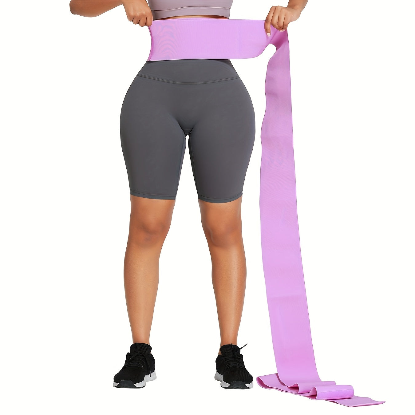 Women Waist Trainer Bandage Wrap Sauna Belt Long Torso Tummy Wraps Belly Body Shaper Waist Trimmer Belt