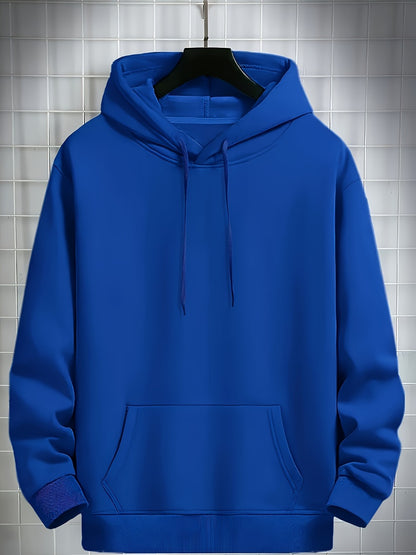 Men's Solid Color Sweatshirt - Regular Fit