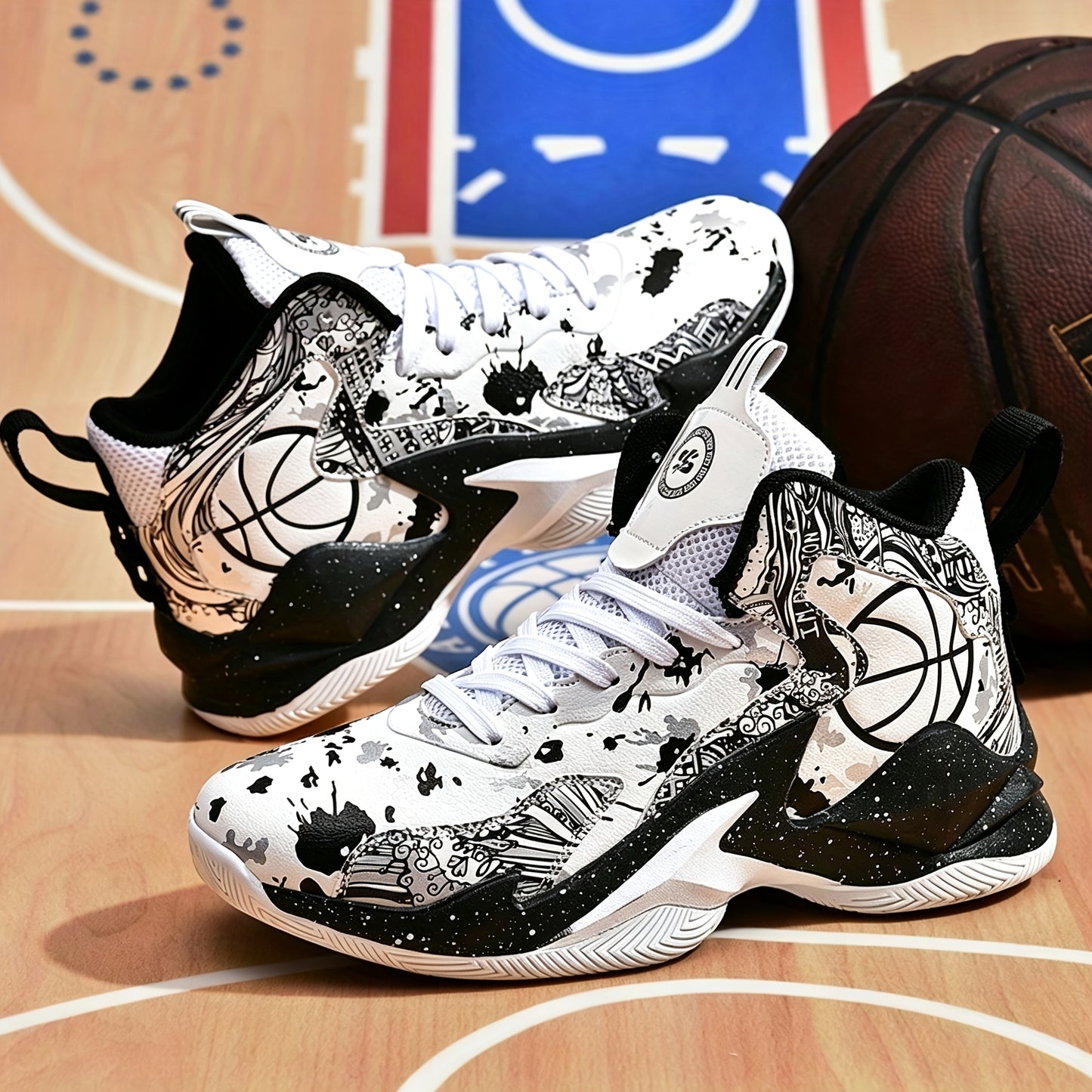 YTAT Men'S Basketball Shoes, Running Sports Shoes, Fashionable Basketball Shoes, Walking Shoes