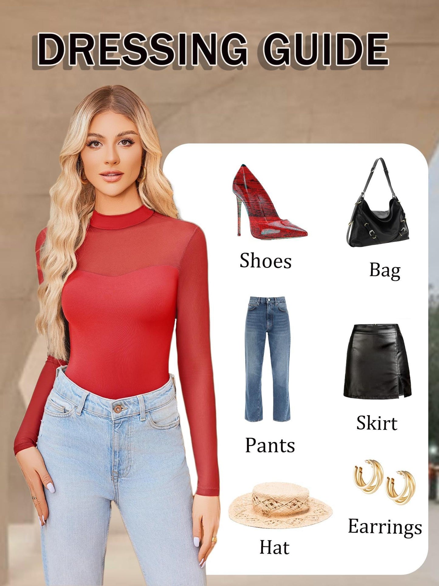 Sexy Mock Turtle Neck Sheer Mesh Long Sleeve Bodysuit Shirts Ruched Body Suit Leotard Tops
