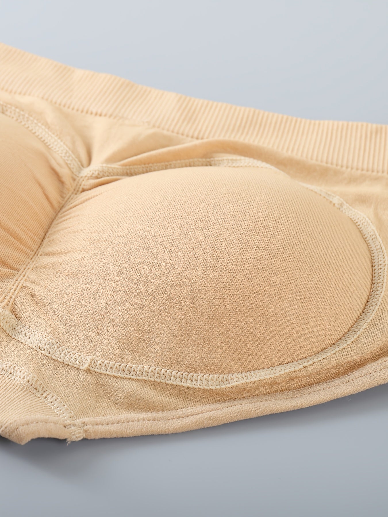 3-Pack Full Buttocks Shaping Underwear - Seamless Hipster Panties with Hollowed-Out Breathable Butt Enhancer, Naturally Thickened Fake Buttocks Suitable for Daily Wear, Gym, Swim & Instant Volume
