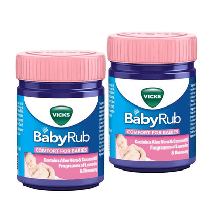 Vicks BabyRub Ointment - Aloe and Coconut 50 ml
