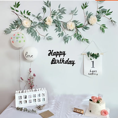12-Month Baby Milestone Photo Frame - First-Year Photo Display