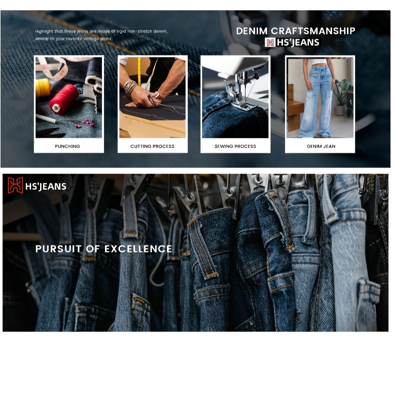Women's Dark Blue Denim Printed Jeans - product view 3