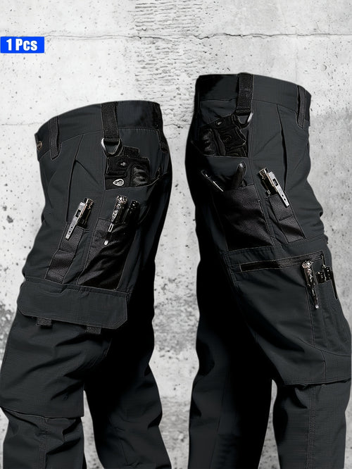 Men'S Tactical Cargo Pants - Quick-Dry Lightweight, Multi-Pocket Design, Regular Fit for Hiking, Camping, Outdoor Adventures (Belt Not Included), Hiking Pants, Adventure Clothing, Rugged Style, Scratchresistant Material, Utility Trousers