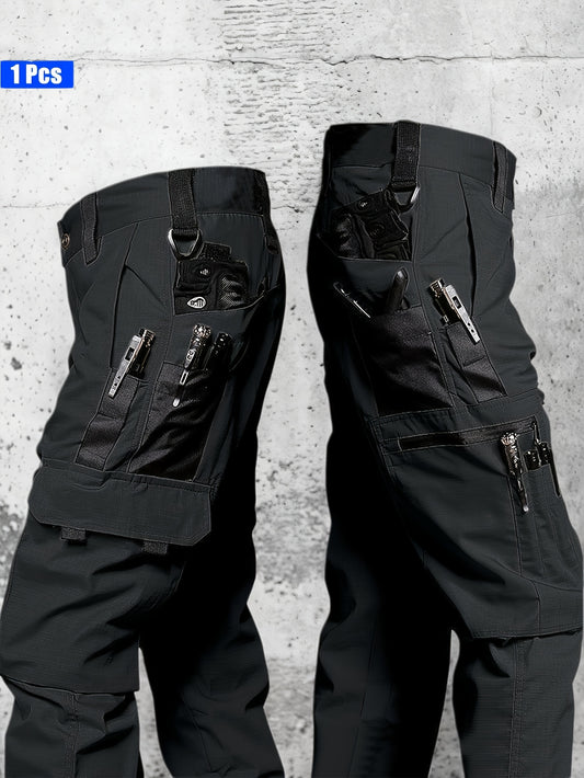Men'S Tactical Cargo Pants - Quick-Dry Lightweight, Multi-Pocket Design, Regular Fit for Hiking, Camping, Outdoor Adventures (Belt Not Included), Hiking Pants, Adventure Clothing, Rugged Style, Scratchresistant Material, Utility Trousers