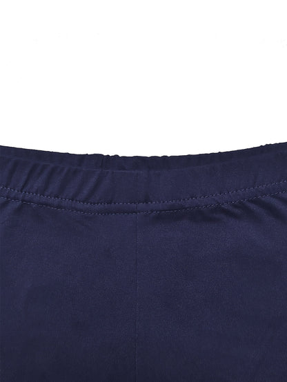 Ladies' Casual Long Pants Short Sleeved Set