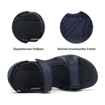 Men's Sandals Hiking Water Beach Sport Outdoor AthleticSupport Summer Sandals Durable and Stylish Fresh and Cool Convenient Design Sport Sandals Outdoor Hiking Sandal Open Toe Walking Sandals for Summer Beach Water Shoes