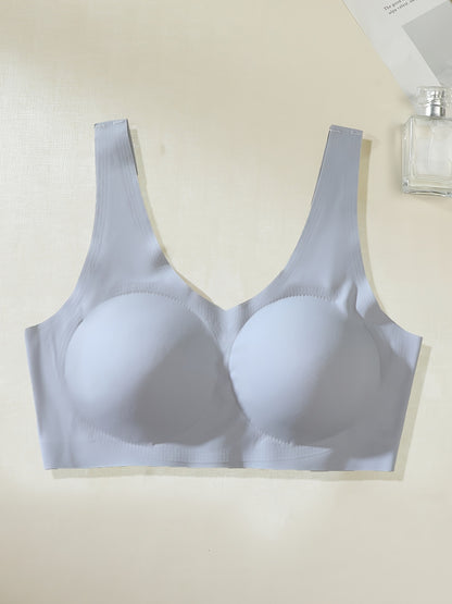 Women's Mixed colors Knit Sports Bra - product view 5