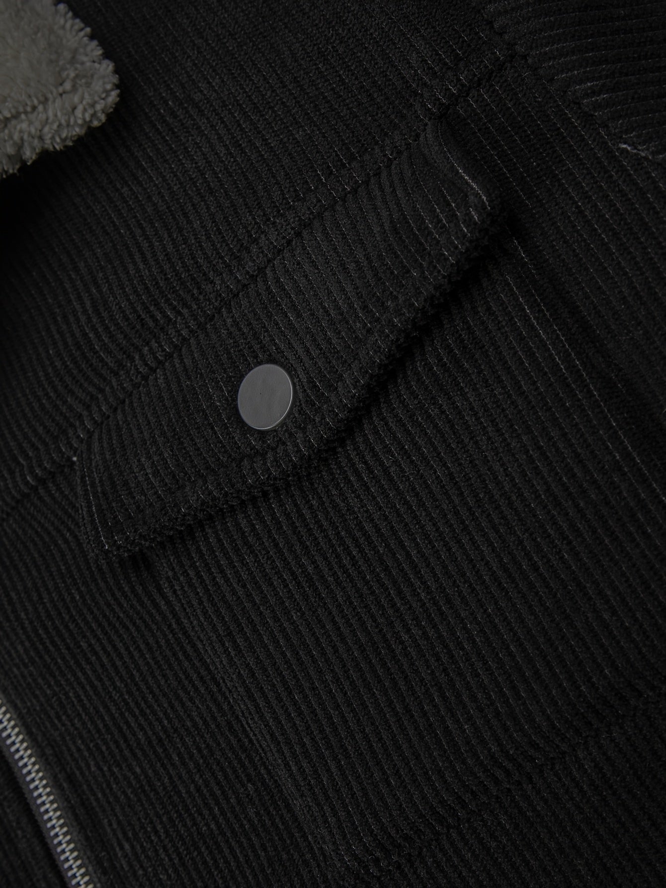 Men's Black Oversized Jacket - product view 15