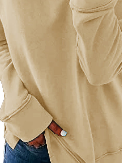 Women'S Autumn Winter Sweater, Long Sleeve Pullover Sweatshirt, Comfortable Casual Warm Style, Loose Fit Round Neck, Fashionable Street Style, 2026 Christmas Gift, Item, Essential Wardrobe Basic