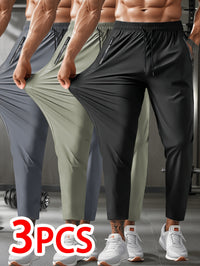 3pcs black + gray + army green