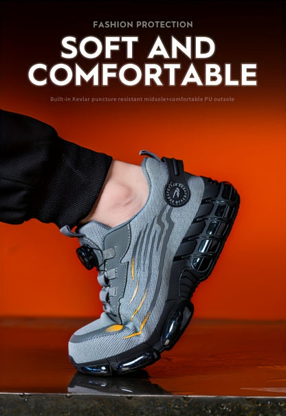 Men's Work & Safety Shoes - Puncture Resistant & Breathable Comfort 176485
