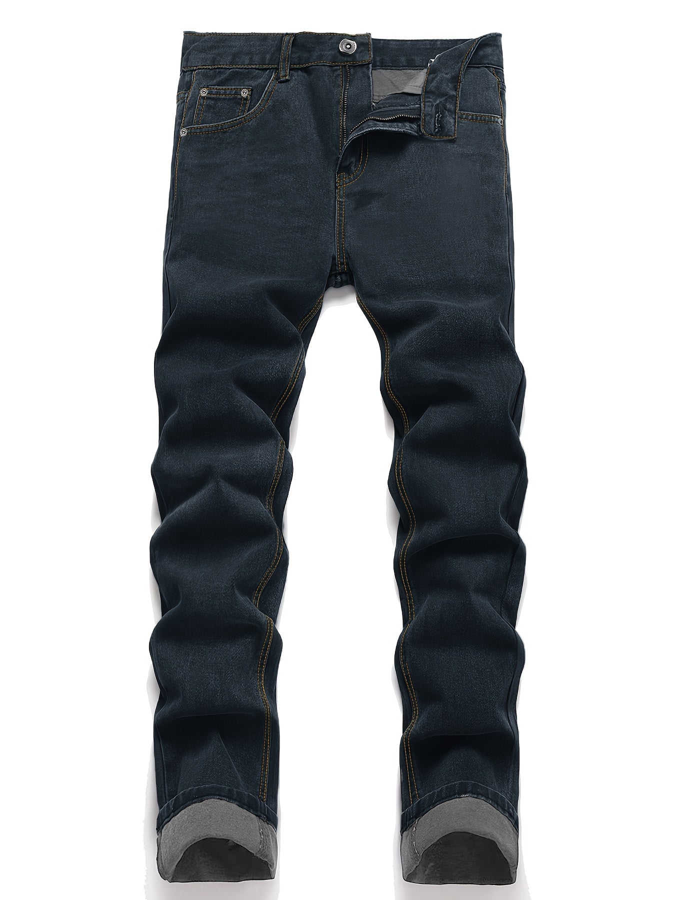 3-Pack Men's Slim Fit Jeans | Business Casual Trousers | Year-Round Versatile Pants | Gift