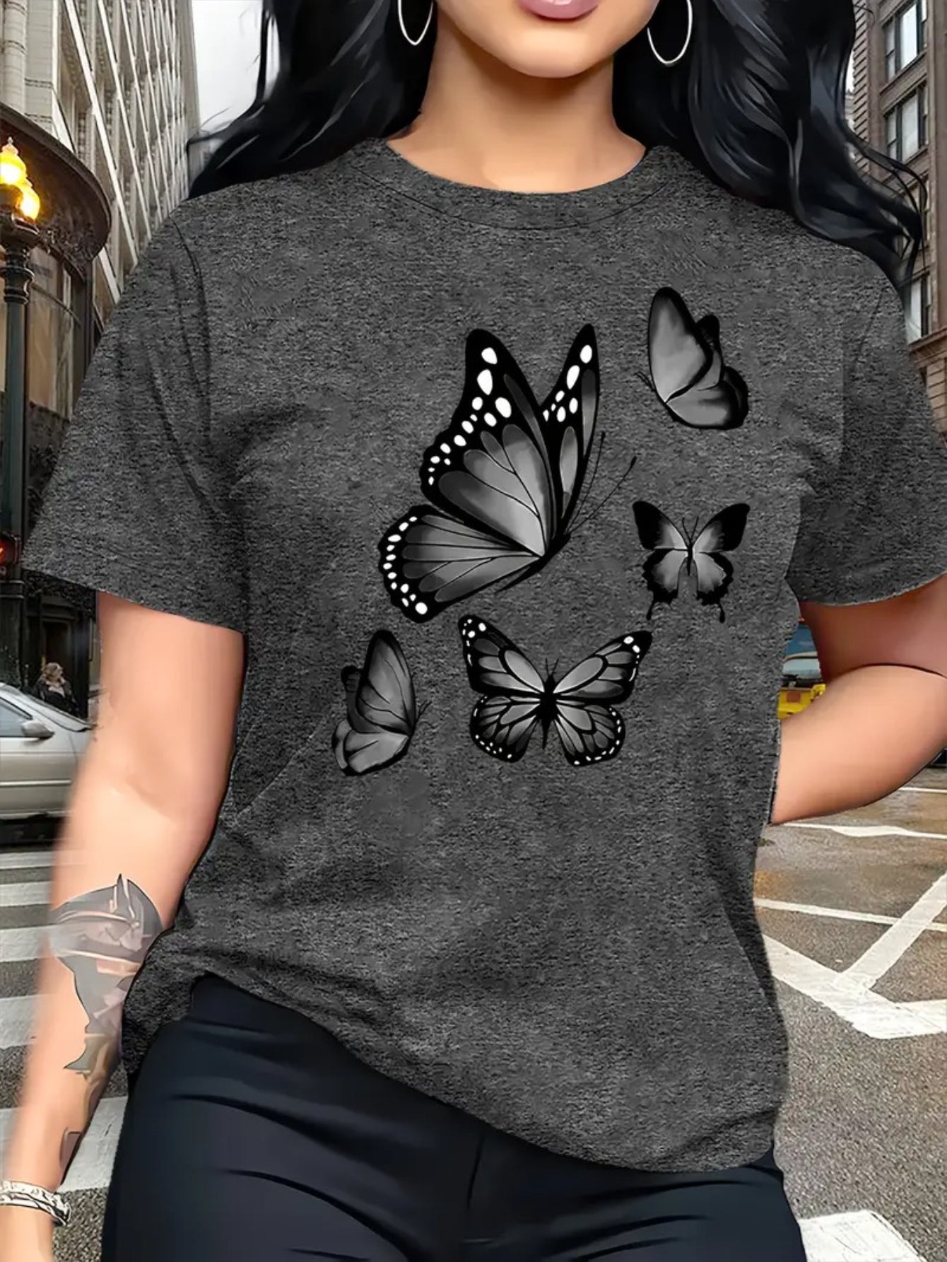 Women'S T-shirt grey