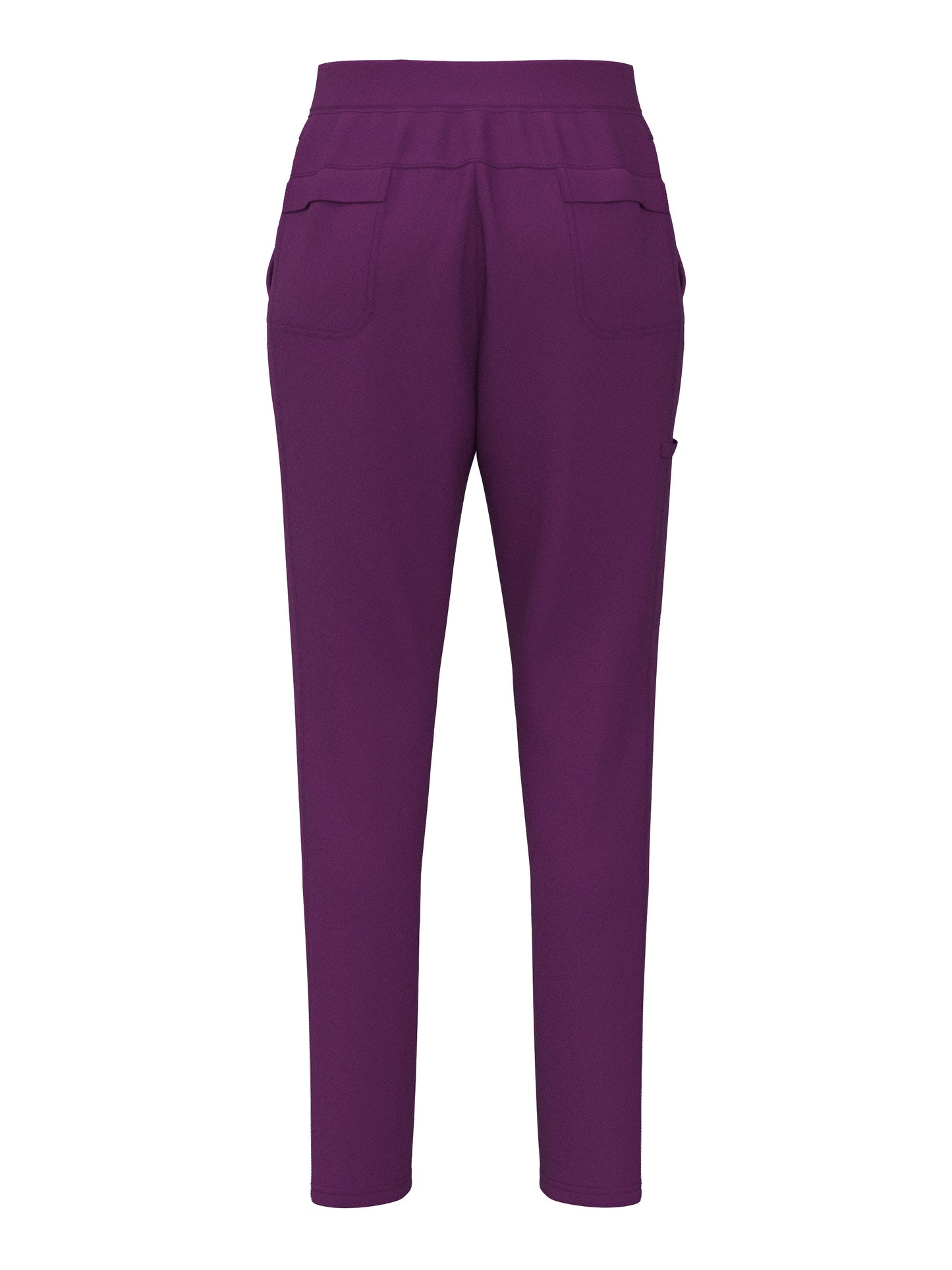 PandaFlex modern neck in Four-Way Stretch Fashion Scrubs Set V-Neck Short Sleeve Scrub Top & Straight Leg Cargo Pants for Nurses with zipper pockets 3372