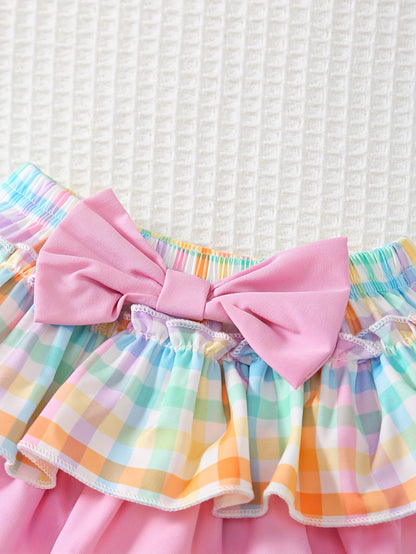 Baby Multicolor Polyester Striped Romper - product view 10