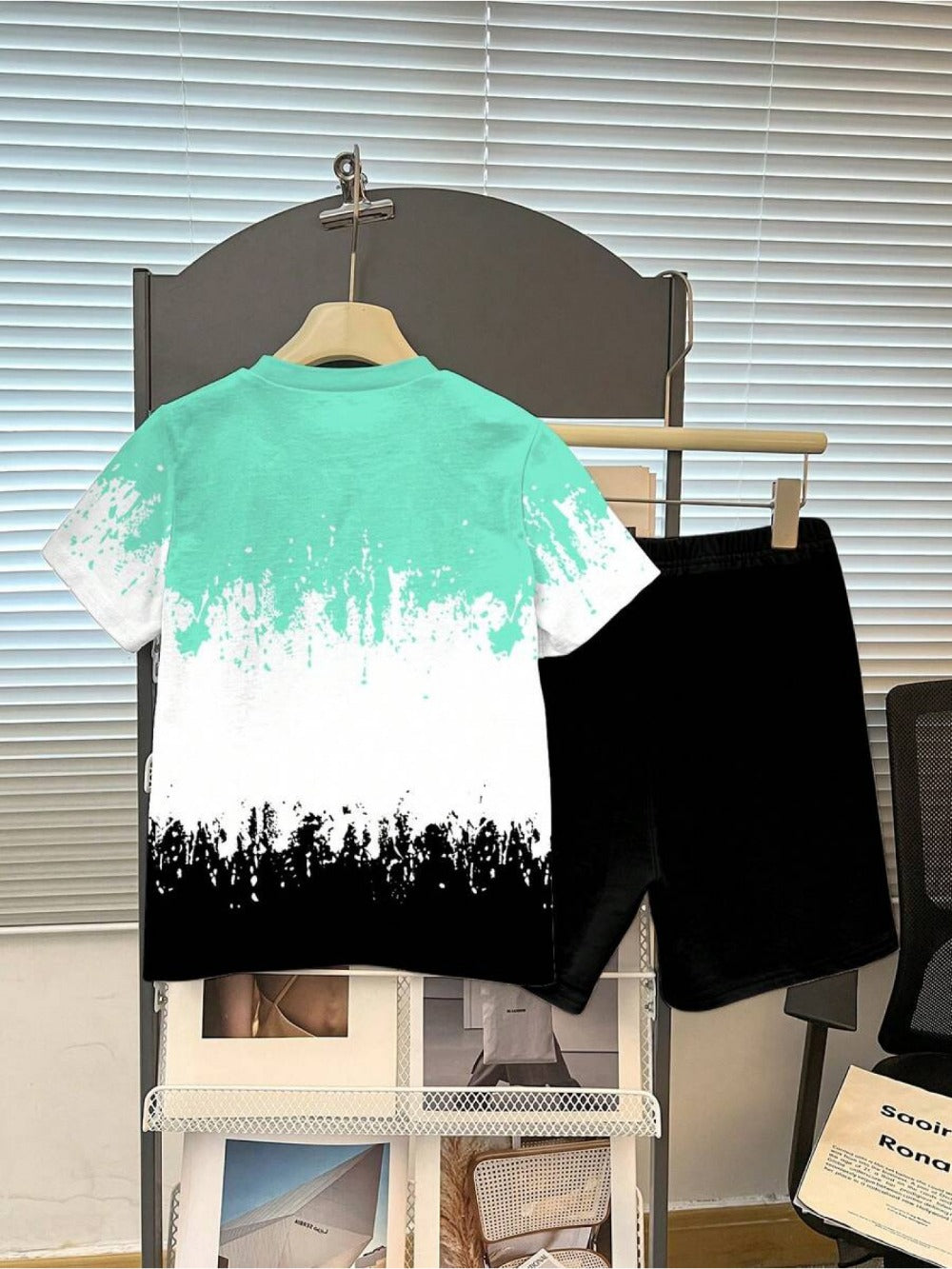 Boys' Casual Outfit Set - Short Sleeve Summer 1701