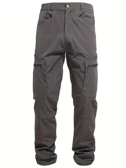2026 Plus Size Men's Outdoor Quick-drying Multi-pocket Tactical Overalls Match Day Fan Gear for Football and All Fans