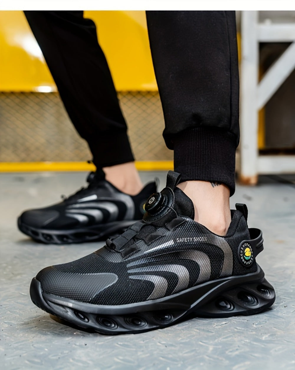 Unisex Work & Safety Shoes - Puncture Resistant & Slip-On 856485